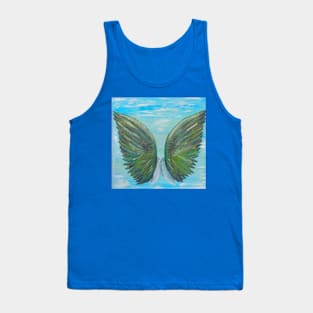 free wings in the clouds Tank Top